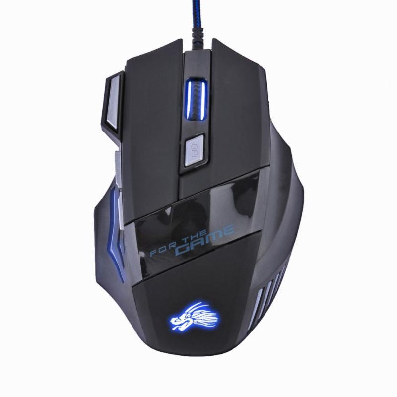 Wired Gaming Mouse 5500DPI 7-Color LED Backlight Optical Mouse Gamer USB 7 Buttons PC Gamer Computer Laptop Desktop Mice - Image 7