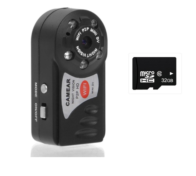 Mini WiFi Camera Wireless Securiy Video Camera With Infrared Night Vision Wireless DVR - Image 8