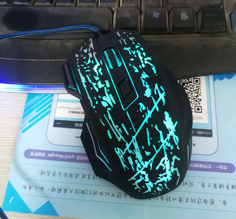 Wired Gaming Mouse 5500DPI 7-Color LED Backlight Optical Mouse Gamer USB 7 Buttons PC Gamer Computer Laptop Desktop Mice - Image 10