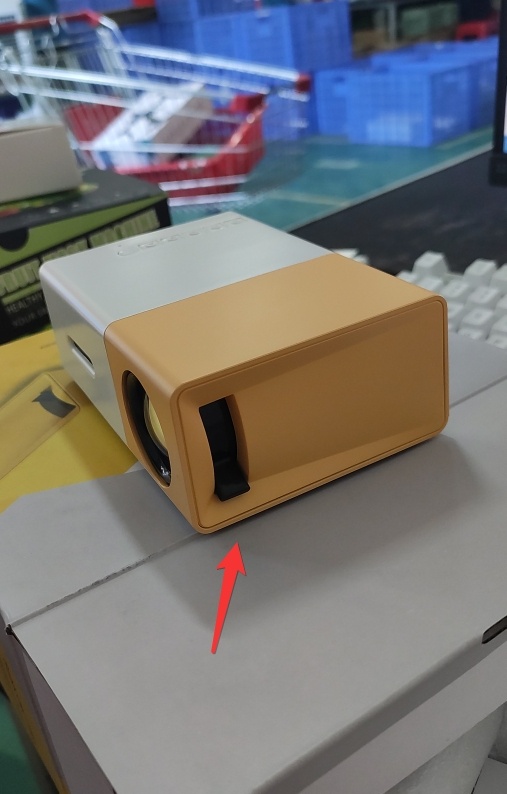 Portable Projector 3D Hd Led Home Theater Cinema HDMI-compatible Usb Audio Projector Yg300 Mini Projector - Image 4
