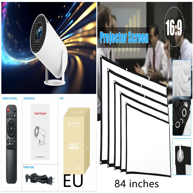 HY300 Pro Projector Home Theater Entertainment Portable Small Projector - Image 9