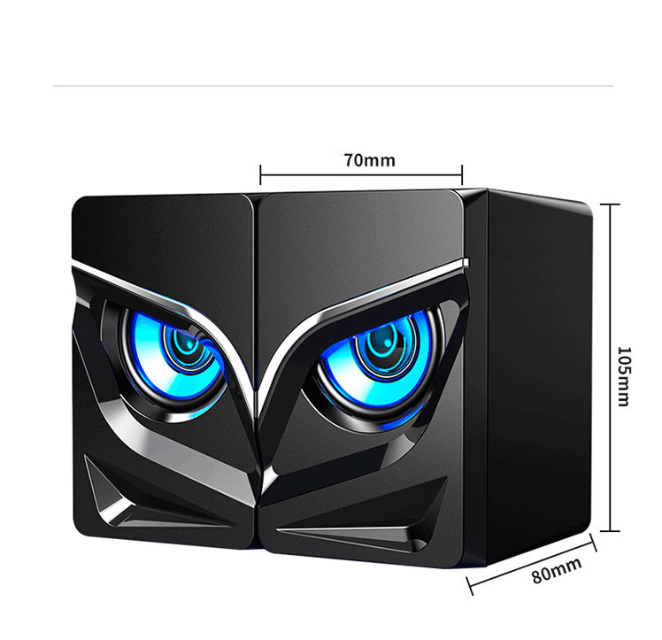 Desktop Computer Sound Bar Speakers with Compact Maneuverable Size Bluetooth Speaker - Image 6