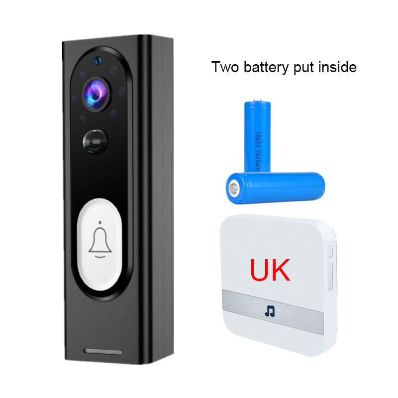 Smart Home Security Remote Monitoring Camera Voice Intercom 1080P Wireless WiFi Video Doorbell - Image 8