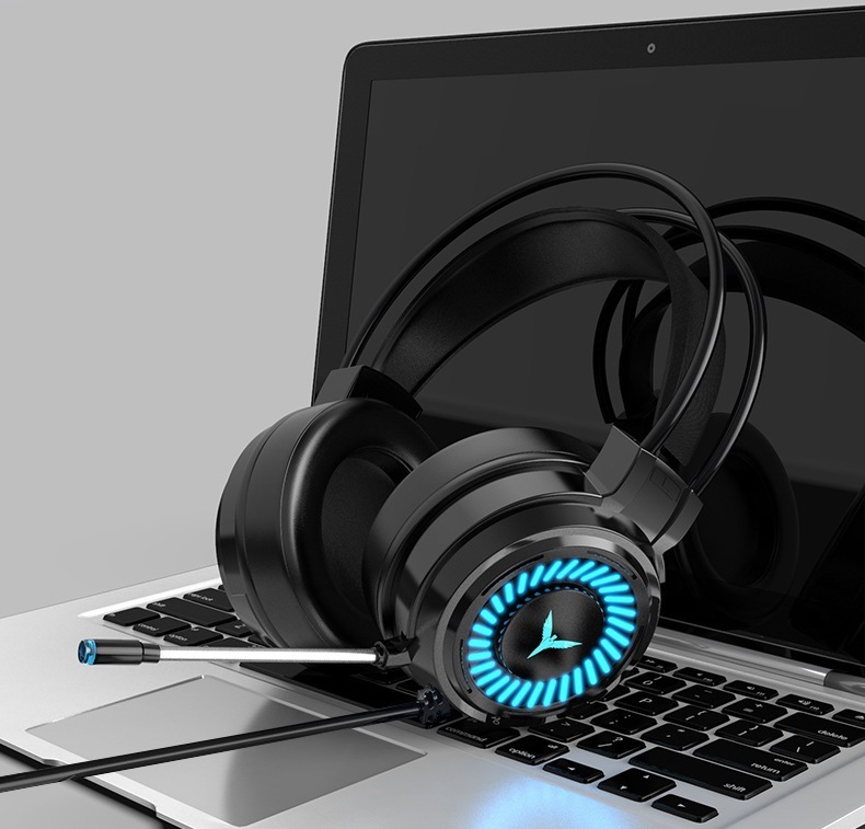 King G60 Gaming Headphones Gaming Wired 7.1 Channel Eating Chicken Desktop Computer Notebook Headset - Image 3