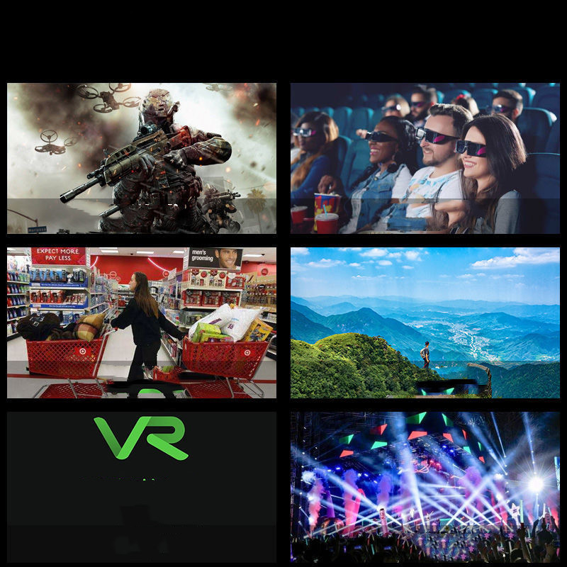 New VRG Pro 3D VR Glasses Virtual Reality Full Screen Visual Wide-Angle VR Glasses For 5 To 7 Inch Smartphone Eyeglasses Devices - Image 5