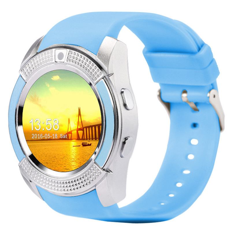 Full Circle Screen Card Sedentary Sleep Monitoring Watch - Image 3