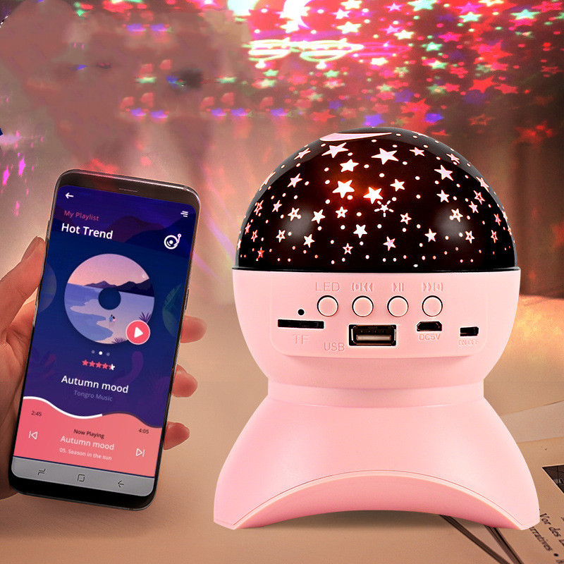 Bluetooth Audio Dream Projector Led Colorful Speakers - Image 2