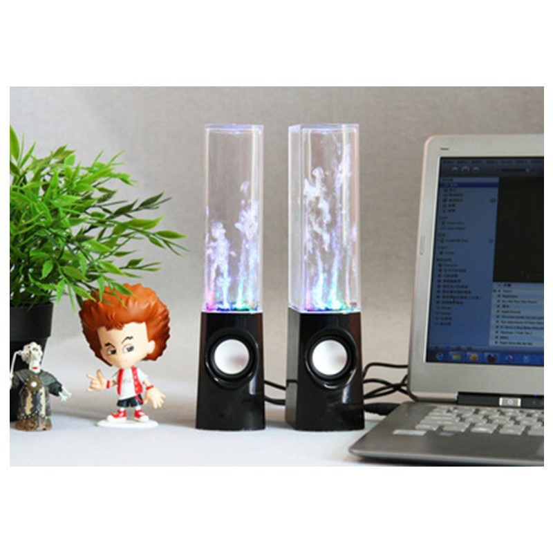 Dancing Water Speaker LED Light Fountain Speaker Family Party - Image 3
