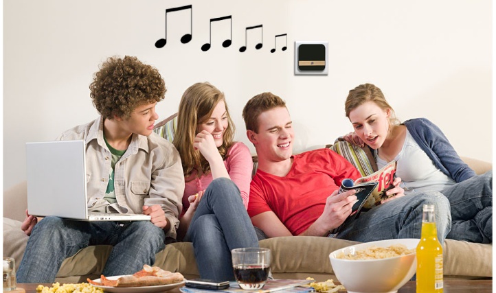 Home alarm smart wifi video doorbell wireless video intercom doorbell mobile phone remote video sea H1 program - Image 5