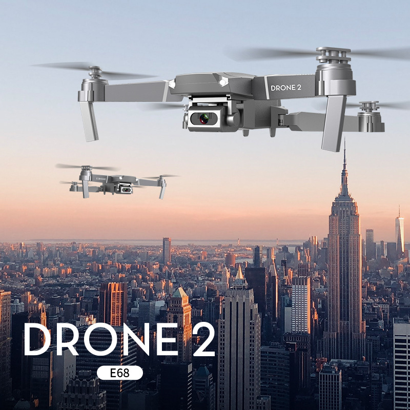 E68 Quadcopter Folding Drone - Image 4