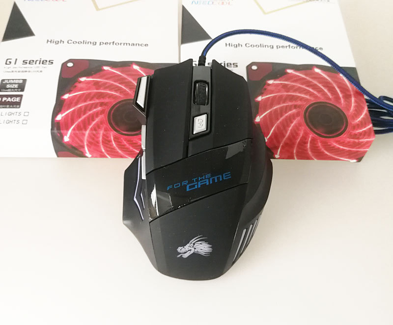 Wired Gaming Mouse 5500DPI 7-Color LED Backlight Optical Mouse Gamer USB 7 Buttons PC Gamer Computer Laptop Desktop Mice - Image 9