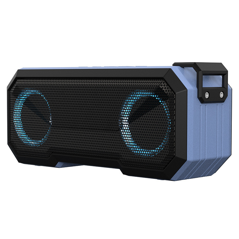 Waterproof Colorful Luminous Outdoor Wireless Speaker With Dual Speakers With Power Bank - Image 4