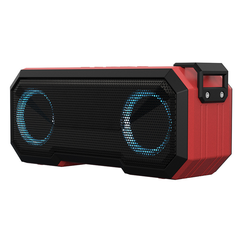 Waterproof Colorful Luminous Outdoor Wireless Speaker With Dual Speakers With Power Bank - Image 2