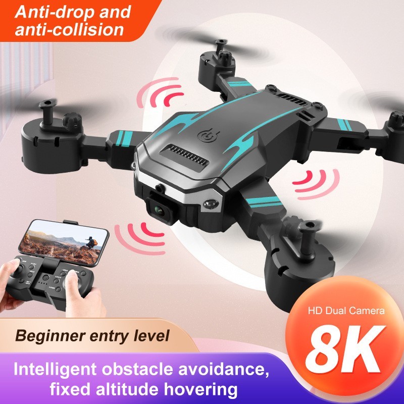 High Definition 8K Folding Intelligent Obstacle Avoidance Drone - Image 2