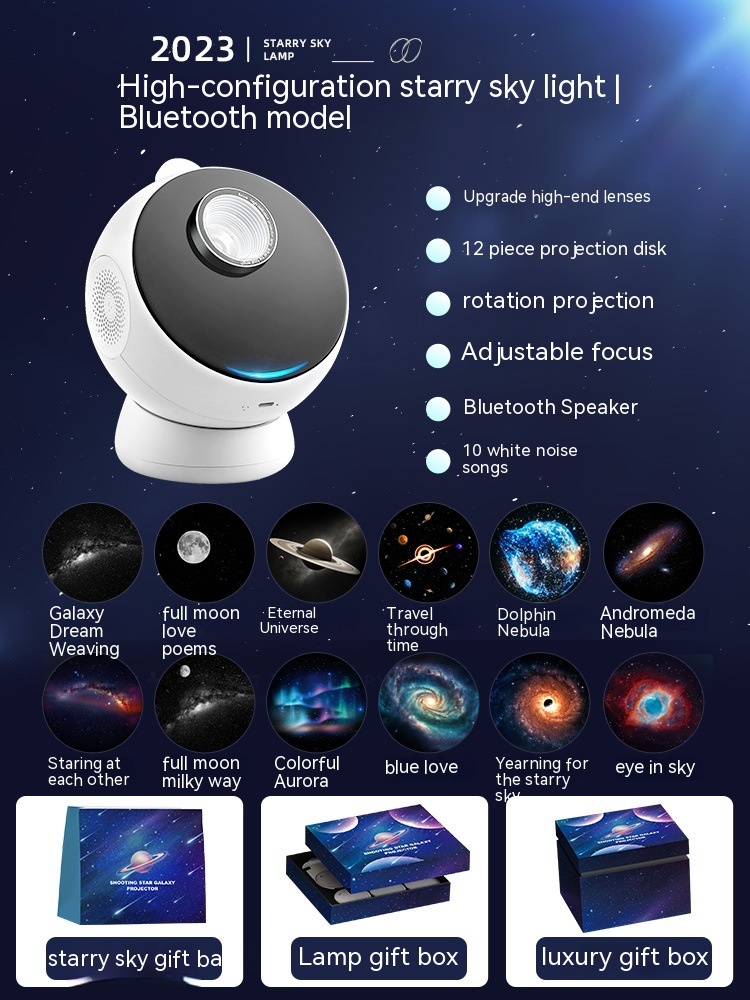Star Light Projector Creative Galaxy Ambience Light - Image 5