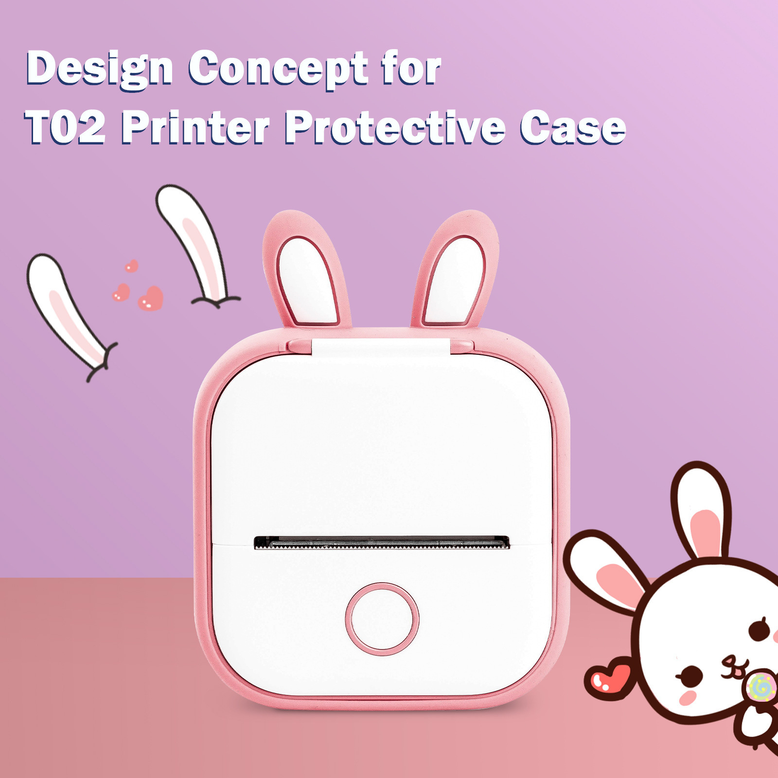Mini Photo Portable Printer Silicone Case - Image 9