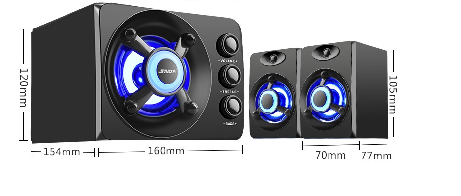 Desktop home speakers - Image 2