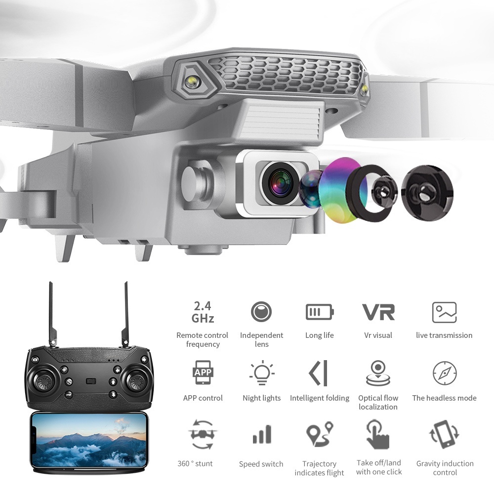 Folding Quadcopter Remote Control Drone Aerial Photography - Image 3