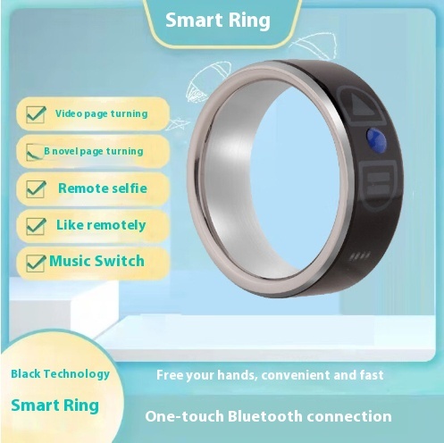 Compatible With , New Smart Bluetooth Ring Wearable Device - Image 8