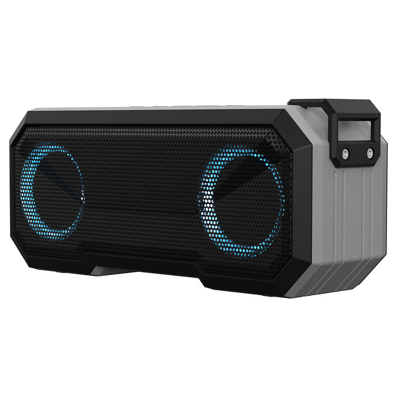 Waterproof Colorful Luminous Outdoor Wireless Speaker With Dual Speakers With Power Bank - Image 5