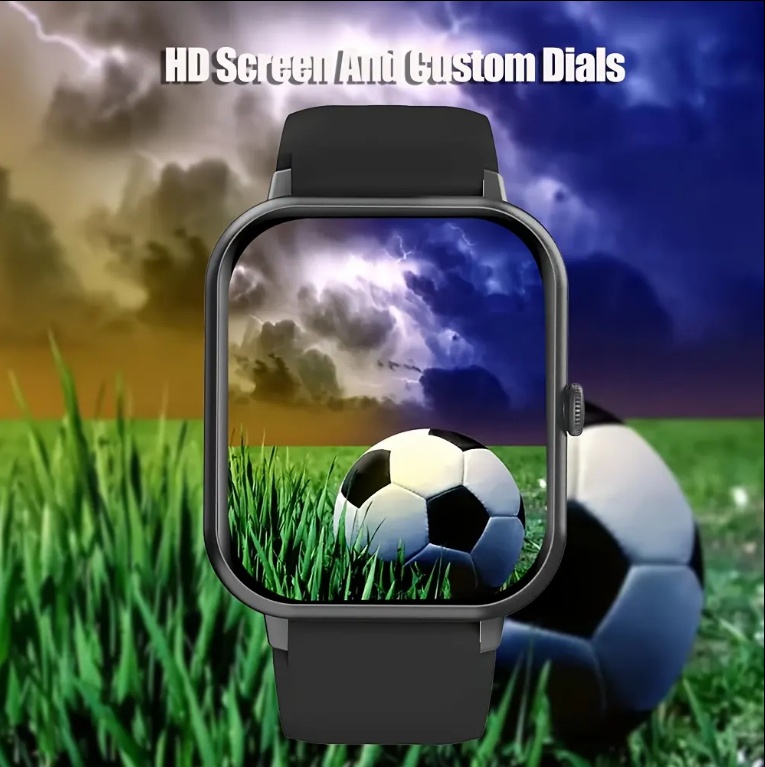 ZL54CJ Square Smartwatch Women BT Call Heart Rate Sport Mode Fitness Tracker Waterproof Smart Watch Men For IOS Android - Image 2