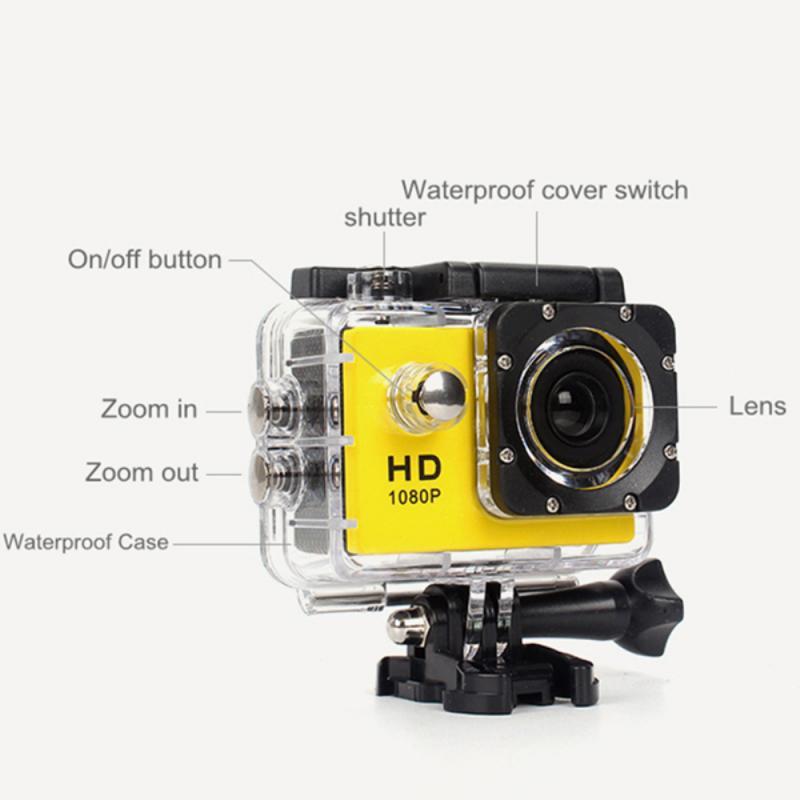 HD High-definition 1080P Action Sports Waterproof DV Camera - Image 4