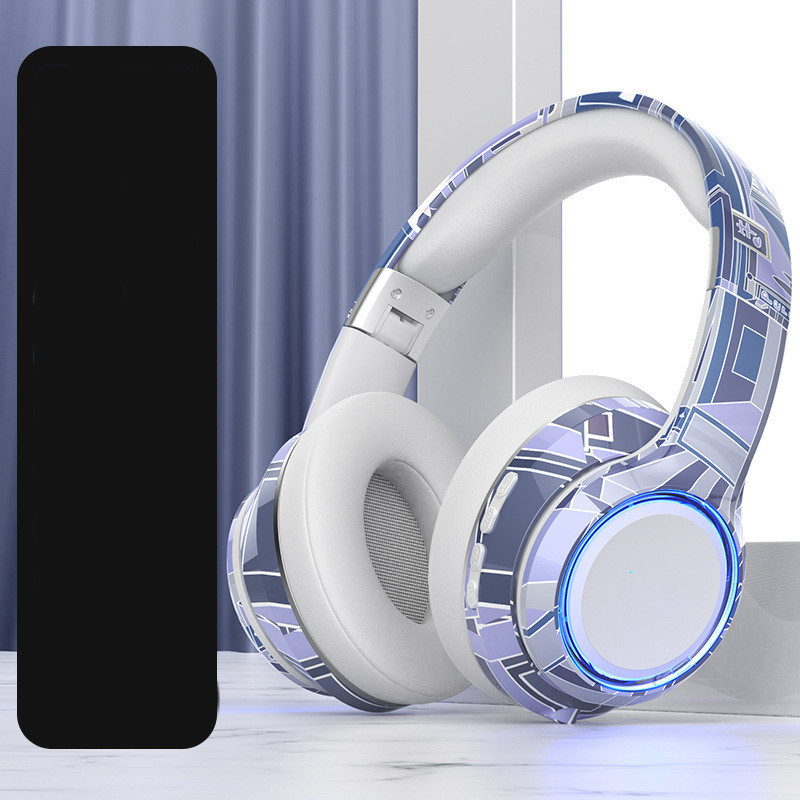 Bluetooth Headphones 5.2 Pluggable Illumination - Image 4